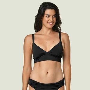 Sophia Jantzen Swim Black Top Size 10